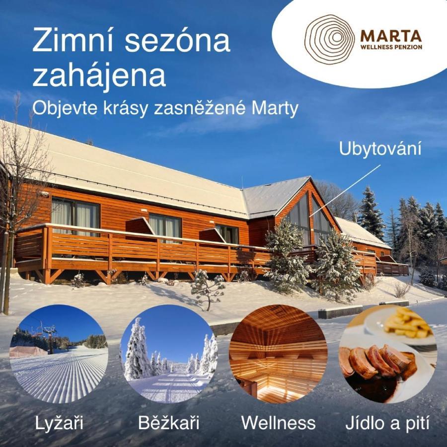 Hotel Wellness penzion Marta Kuklík Esterno foto